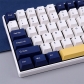 Rudy GMK PBT Doubleshot 104+22 Full Double Shot Keycaps for Cherry MX Mechanical Gaming Keyboard 64 75 960